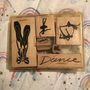 Stampin’ Up! Dance rubber stamp set